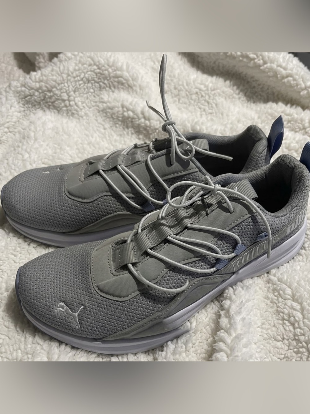 Puma Grey Mesh Running Shoes | Speedcat 2.0| Lightweight Athletic Sneakers